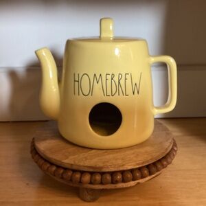 Rae Dunn Teapot birdhouse
